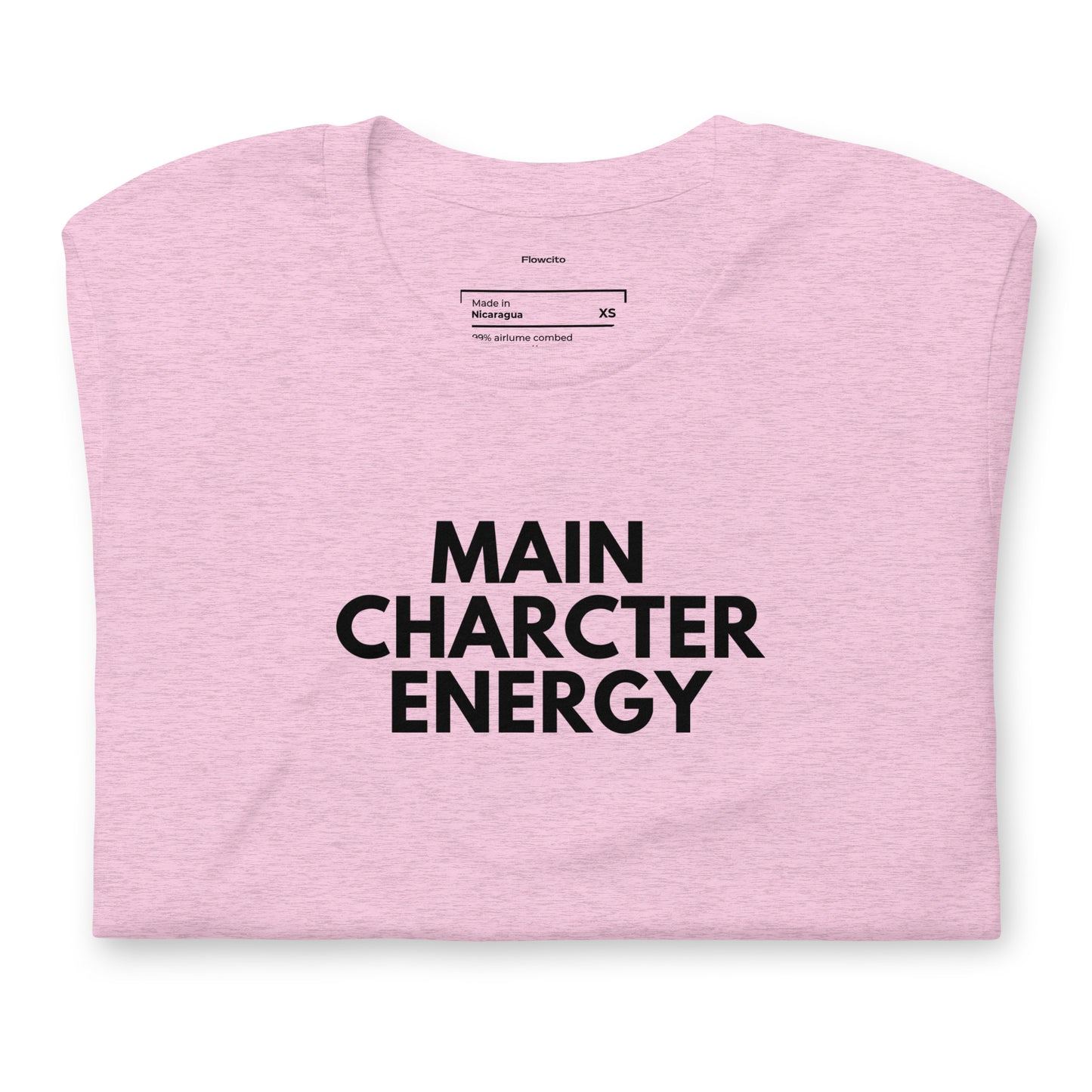 Pink Main Character Energy T-shirt